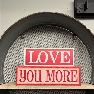 Valentine’s Day Decor Blocks-Love You More